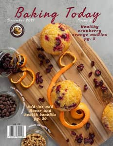 Home baking magazine cover